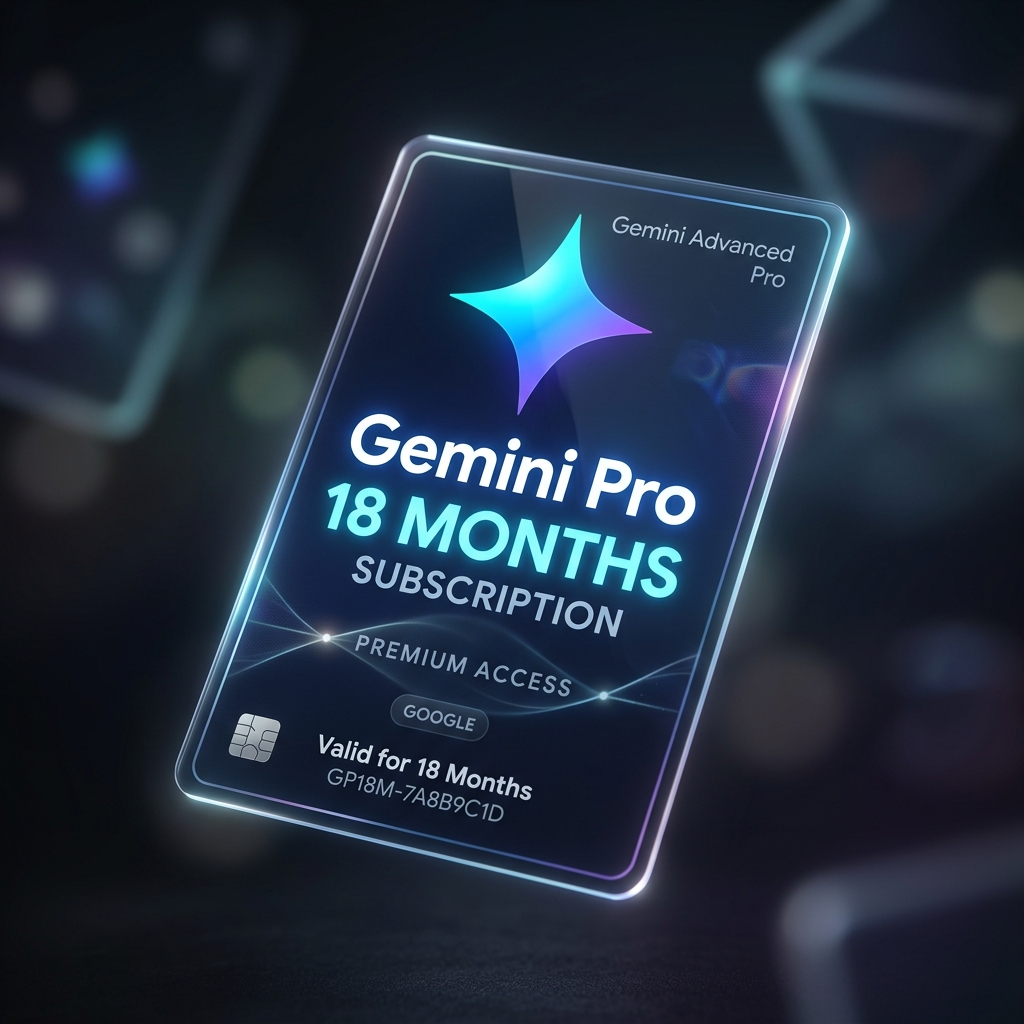 اشتراك جمناي 18 شهر (Gemini pro)